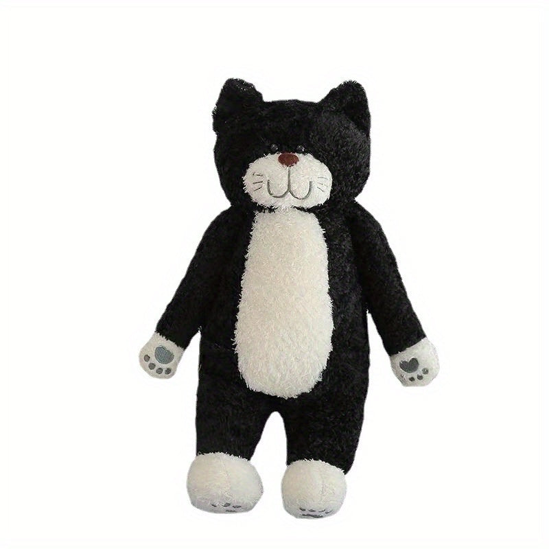 Chami Cat Doll Plush Toy, Sleeping Cat Plushie, Children's Day and Birthday Gift
