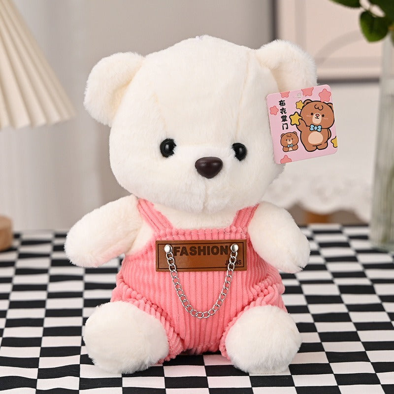 1pc a 9.84-Inch Adorable Bear Plush Toy, Made of Soft Polyester, Decor, Gifts for Pets, Photography Props, And Cuddly Play, Suitable for All Dog Breeds