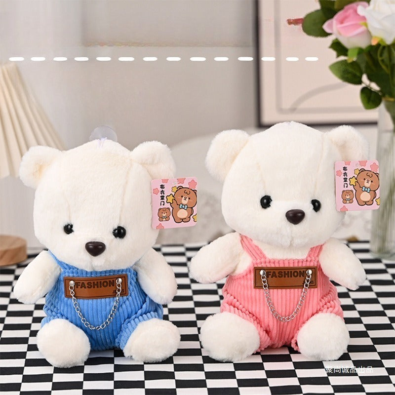 1pc a 9.84-Inch Adorable Bear Plush Toy, Made of Soft Polyester, Decor, Gifts for Pets, Photography Props, And Cuddly Play, Suitable for All Dog Breeds