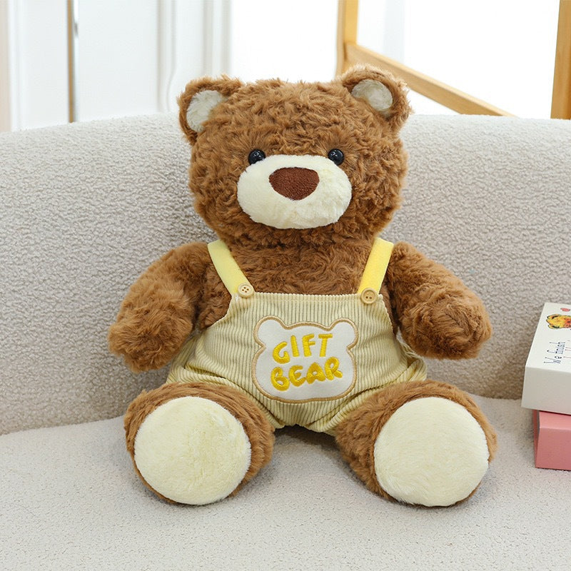 1pc 25cm\u002F 9.84in Cute Jiford Bear Doll | Soft Polyester Filled, Playful Design, Ideal for, Party Decoration, Pet Birthday Gift, Photography Props, Suitable for All Breed Sizes