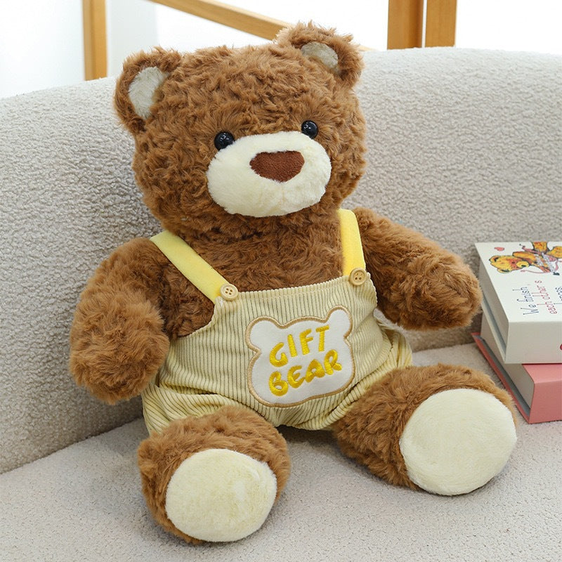 1pc 25cm\u002F 9.84in Cute Jiford Bear Doll | Soft Polyester Filled, Playful Design, Ideal for, Party Decoration, Pet Birthday Gift, Photography Props, Suitable for All Breed Sizes