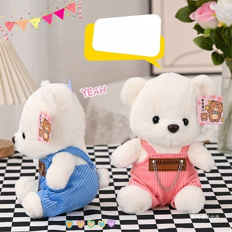 1pc a 9.84-Inch Adorable Bear Plush Toy, Made of Soft Polyester, Decor, Gifts for Pets, Photography Props, And Cuddly Play, Suitable for All Dog Breeds