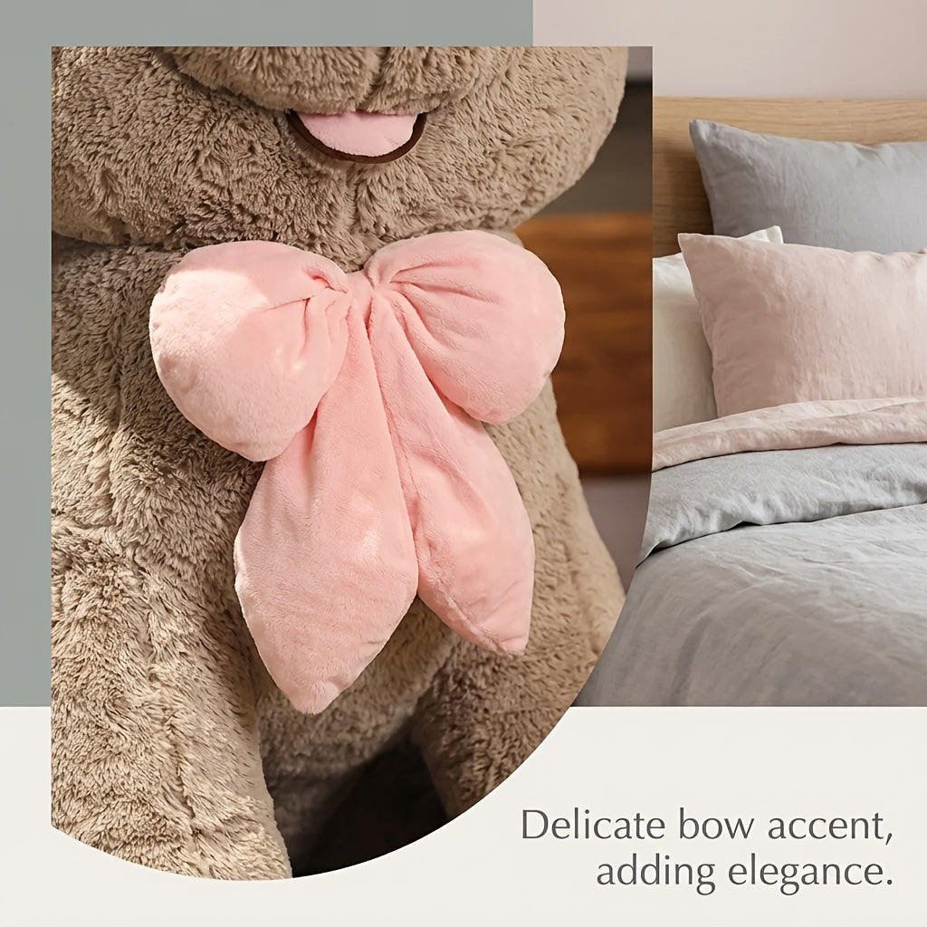 Sitting Posture Bonnie Rabbit Plushies • Easter Stuffed Animal Toy • Cute and Soft Rabbit with Long Ears • Suitable for Home Decoration, Boys and Girls • Christmas, Halloween, Birthday, Easter, Valentine's Day Gifts