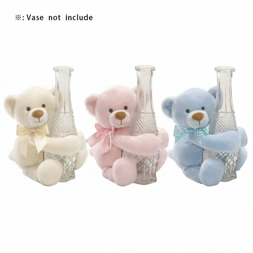 Cute 24Cm Teddy Bear Plush Toy, a Lovely Animal Pillow, Perfect As a Birthday Gift for Girls