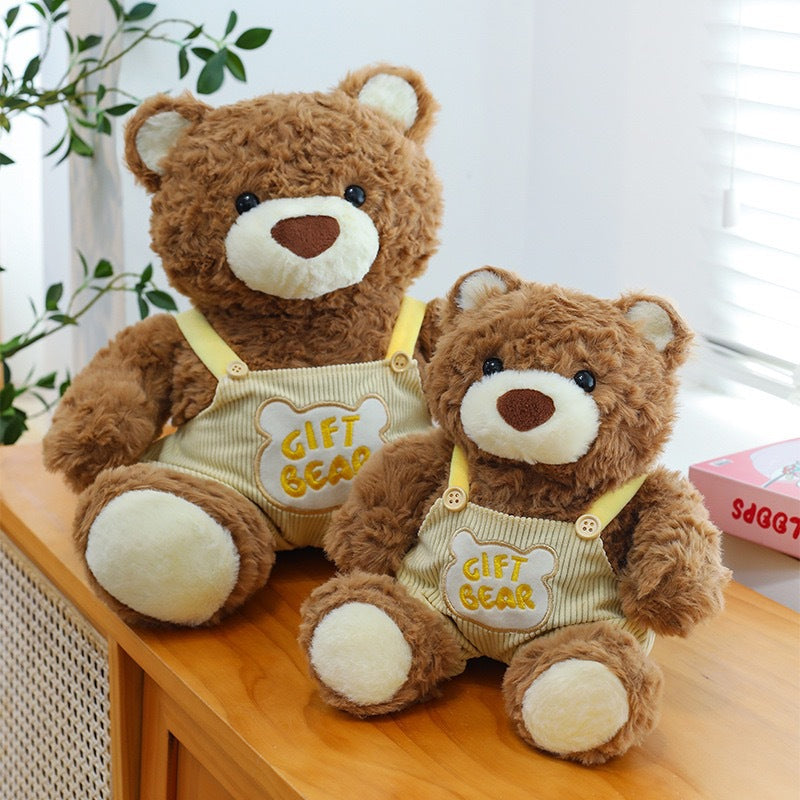 1pc 25cm\u002F 9.84in Cute Jiford Bear Doll | Soft Polyester Filled, Playful Design, Ideal for, Party Decoration, Pet Birthday Gift, Photography Props, Suitable for All Breed Sizes