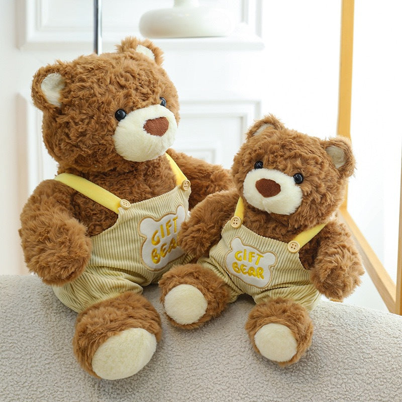 1pc 25cm\u002F 9.84in Cute Jiford Bear Doll | Soft Polyester Filled, Playful Design, Ideal for, Party Decoration, Pet Birthday Gift, Photography Props, Suitable for All Breed Sizes