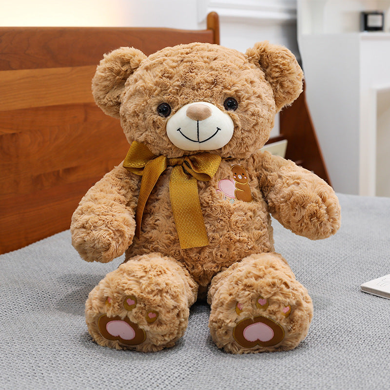 1pc 55cm\u002F 21.65in Cute Teddy Bear Doll | Polyester Plush Pet Toy, Photography Prop, Accessory, Playful Design, Fantasy, High-Quality Realistic Plush Pet Doll, Suitable for All Breed Sizes