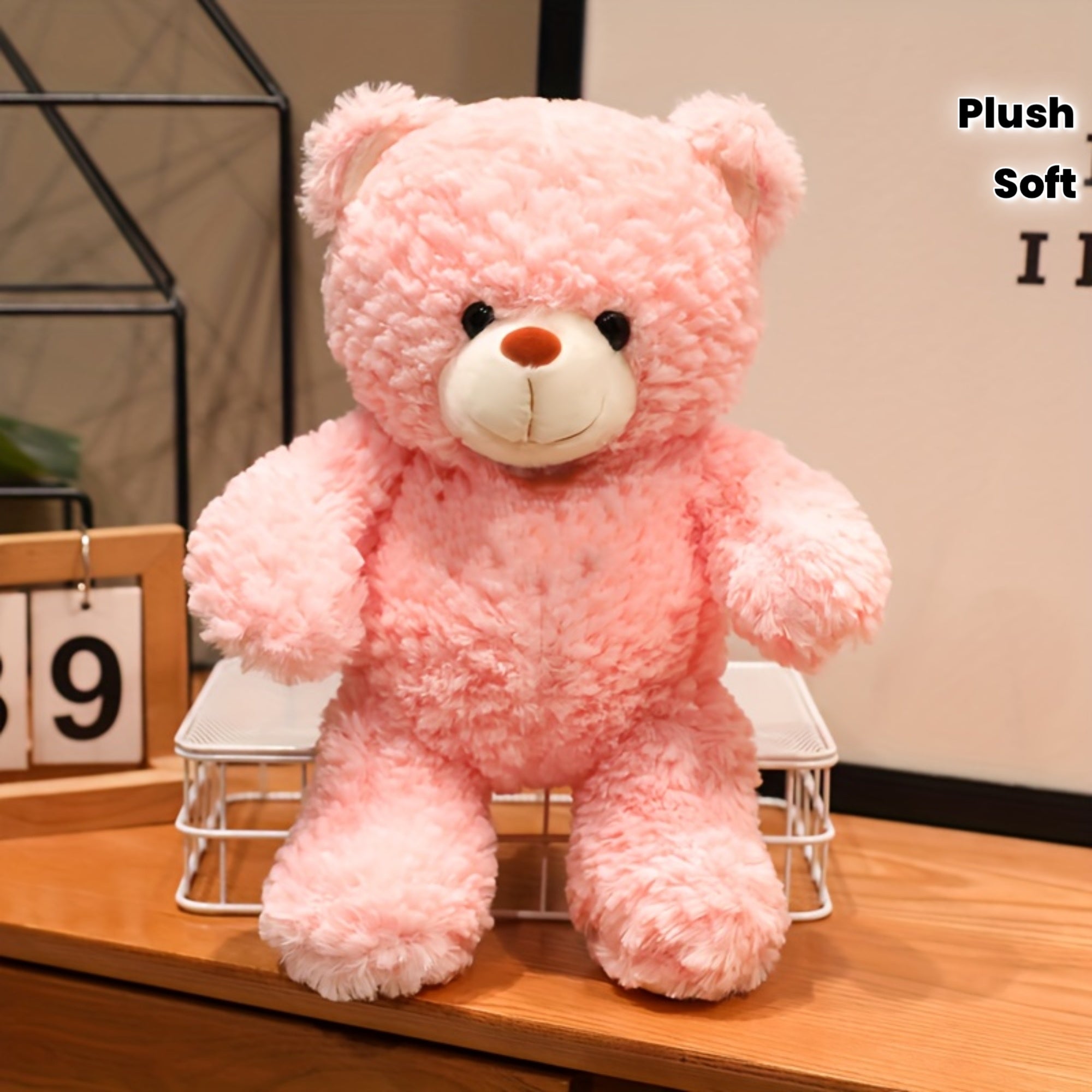Adorable Plush Teddy Bears That Are Soft And Cartoonish, Perfect for Parties And Home Decoration During Holidays Like Halloween, Christmas, And Birthdays. A Popular Gift Choice for Friends And Family